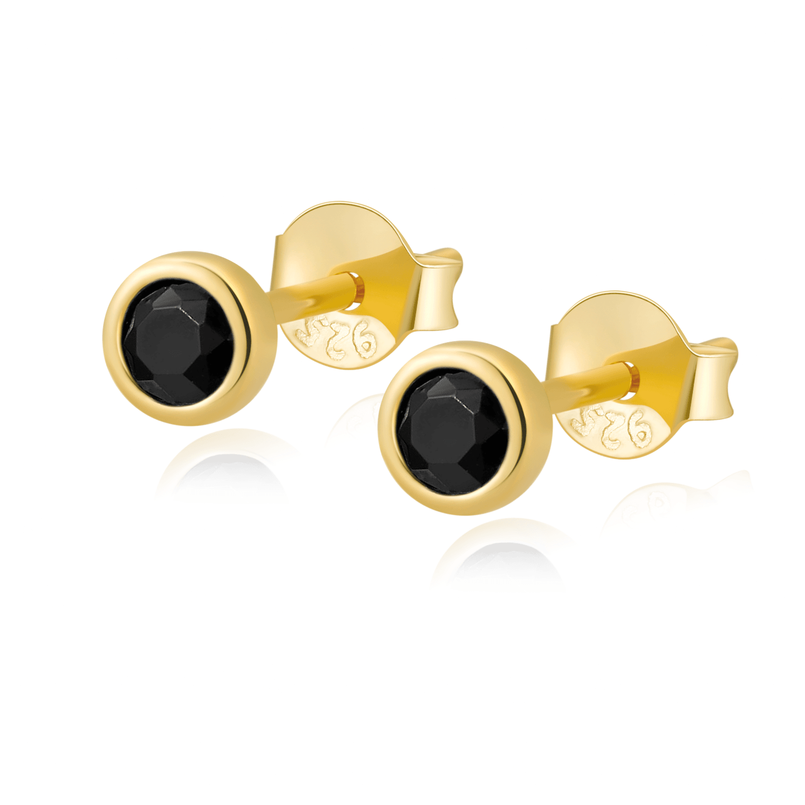 Amira - Compact Zirconia Hoop Earrings for Women