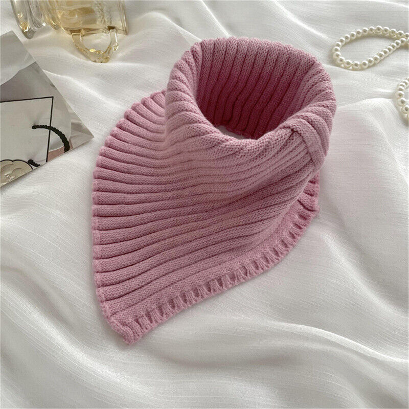 CosyWrap Scarf - Warm Knit Winter Scarf with Stand-Up Collar
