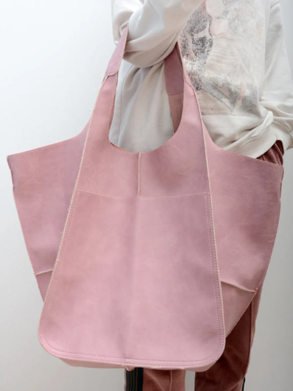 Maxine Tote - PU Leather Beach Bag