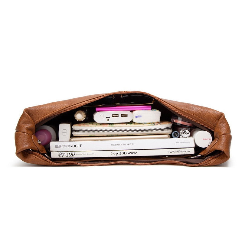 LeatherEase Bag - Soft Leather Everyday Shoulder Bag