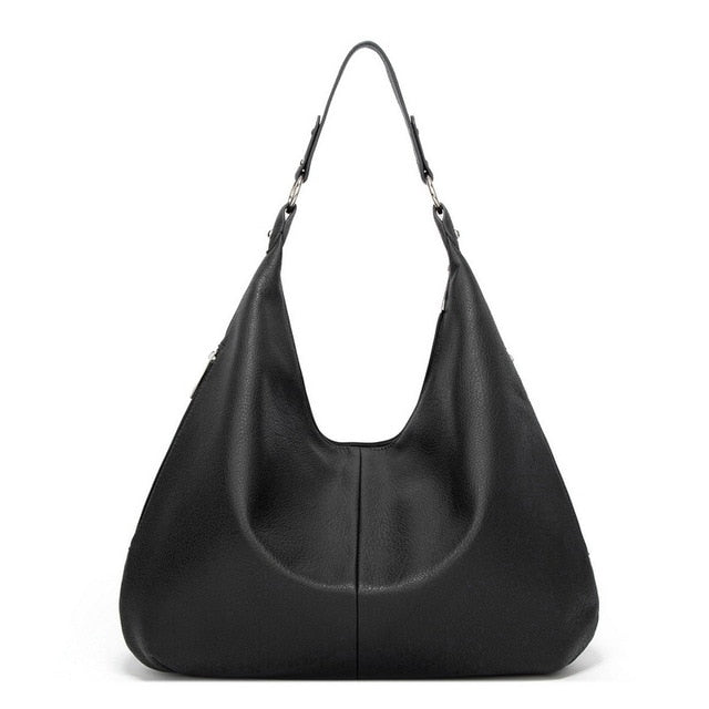LeatherEase Bag - Soft Leather Everyday Shoulder Bag
