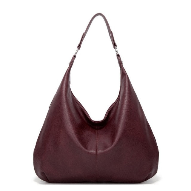 LeatherEase Bag - Soft Leather Everyday Shoulder Bag