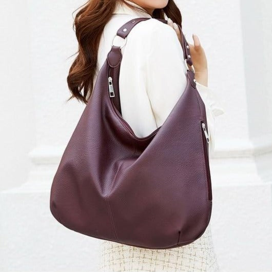 LeatherEase Bag - Soft Leather Everyday Shoulder Bag