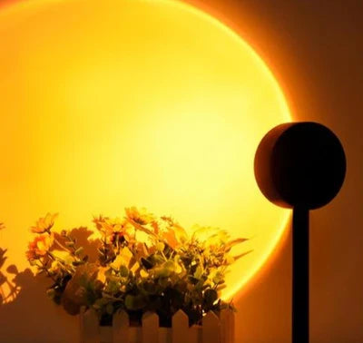GlowSphere - Magical Sunset Lamp with 4 Colours