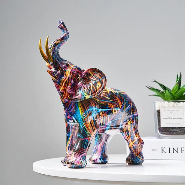 ColorElephant - Graffiti Art Sculpture