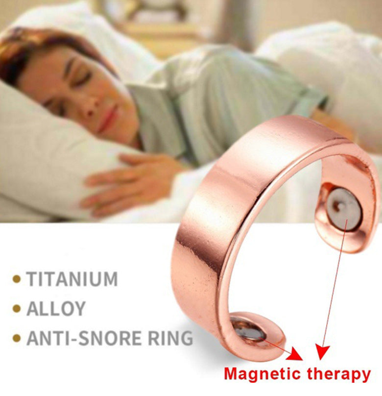 SnoreGuard - Magnetic Therapy Anti-Snoring Ring