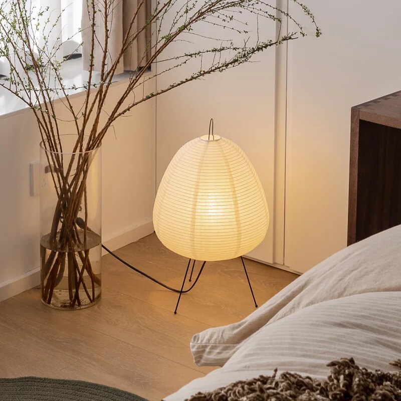 RadiantHue Rice Paper Lamp - Serene Light
