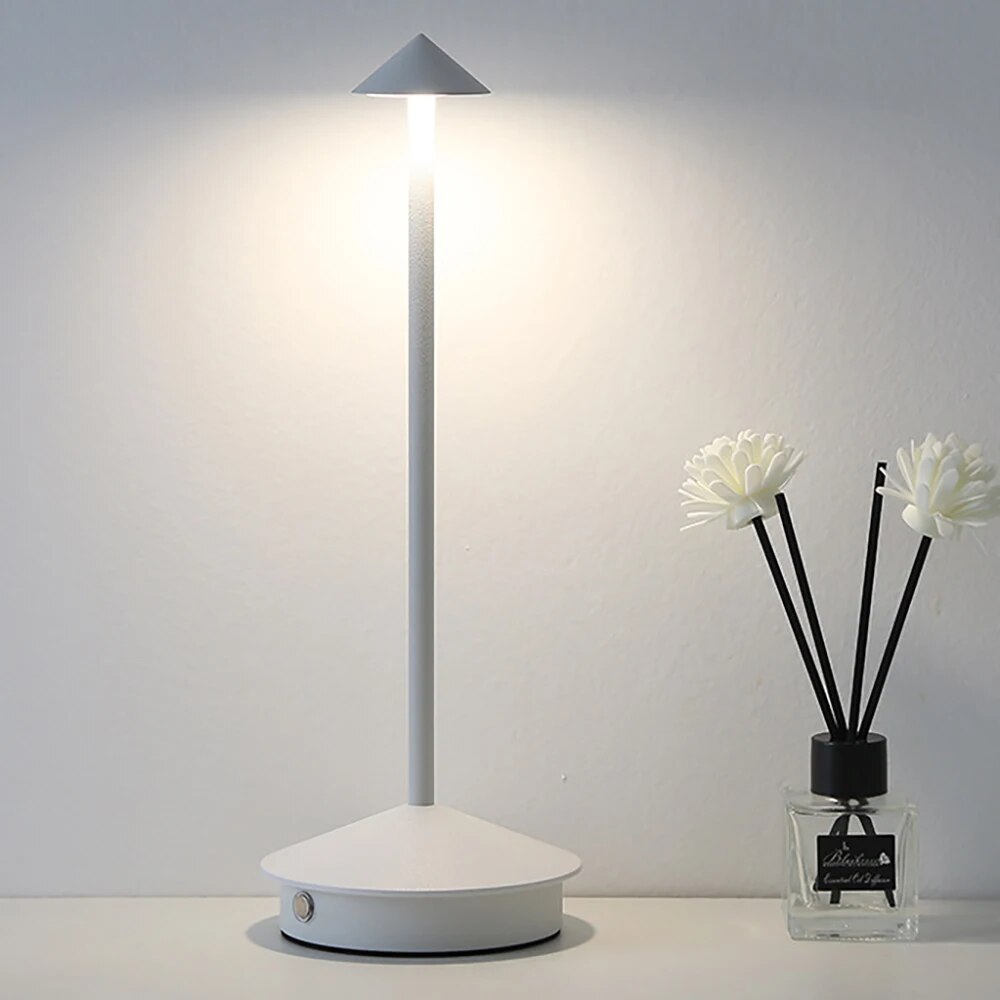 GlowLite Desk Lamp - Rechargeable Cordless LED Lamp