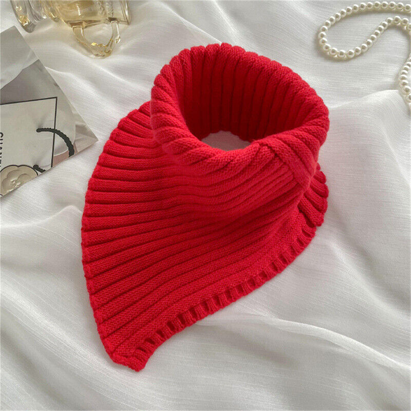 CosyWrap Scarf - Warm Knit Winter Scarf with Stand-Up Collar
