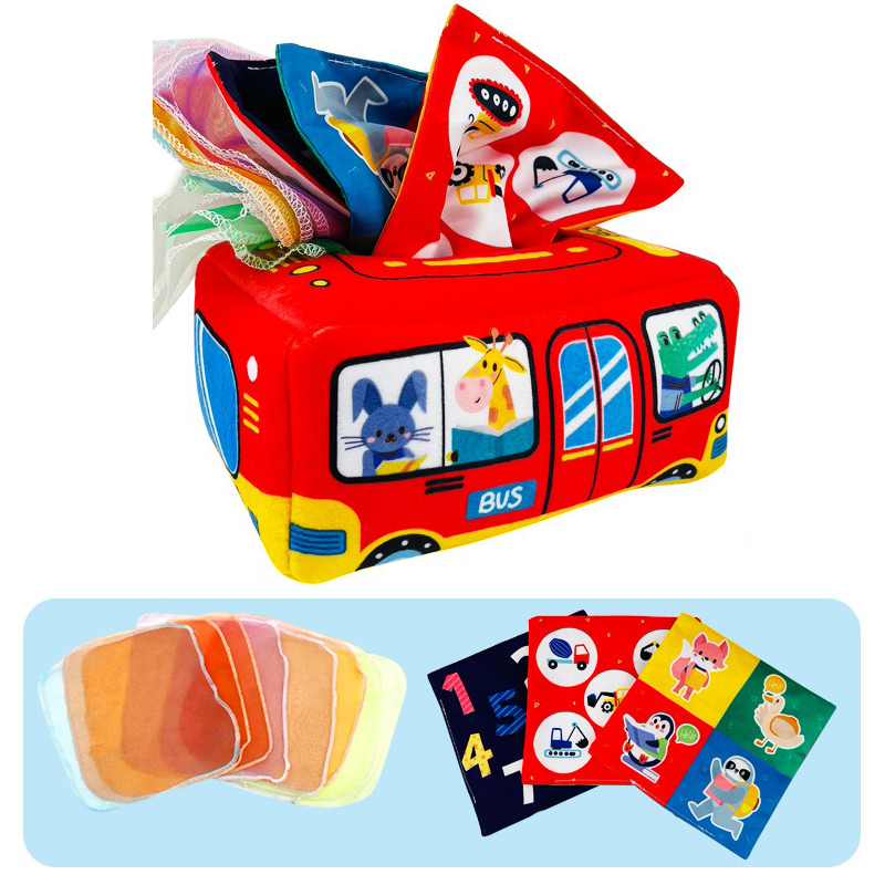 SensoryJoy - Montessori Sensory Play Box for Babies