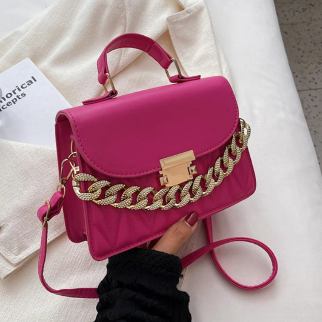GemmaBag - Elegant Chain Handbag for Evenings Out