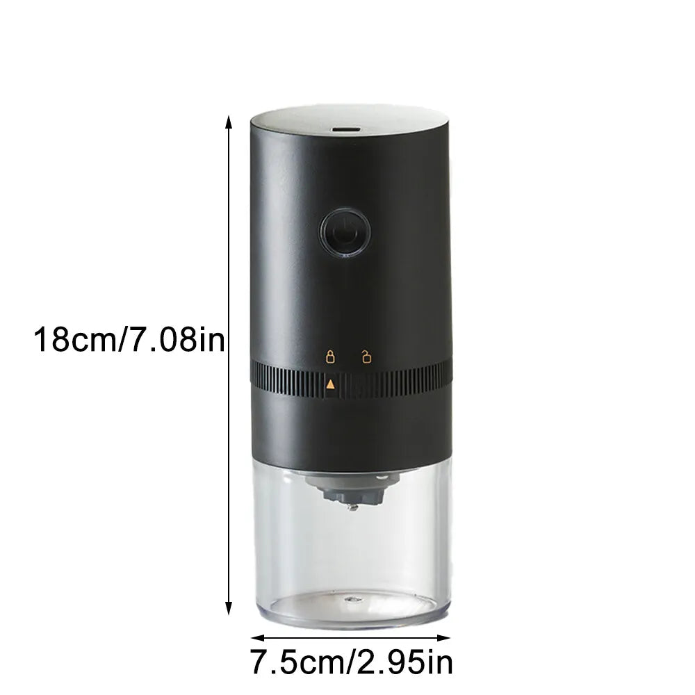 GrindMaster - Portable USB Coffee Grinder with Ceramic Burr