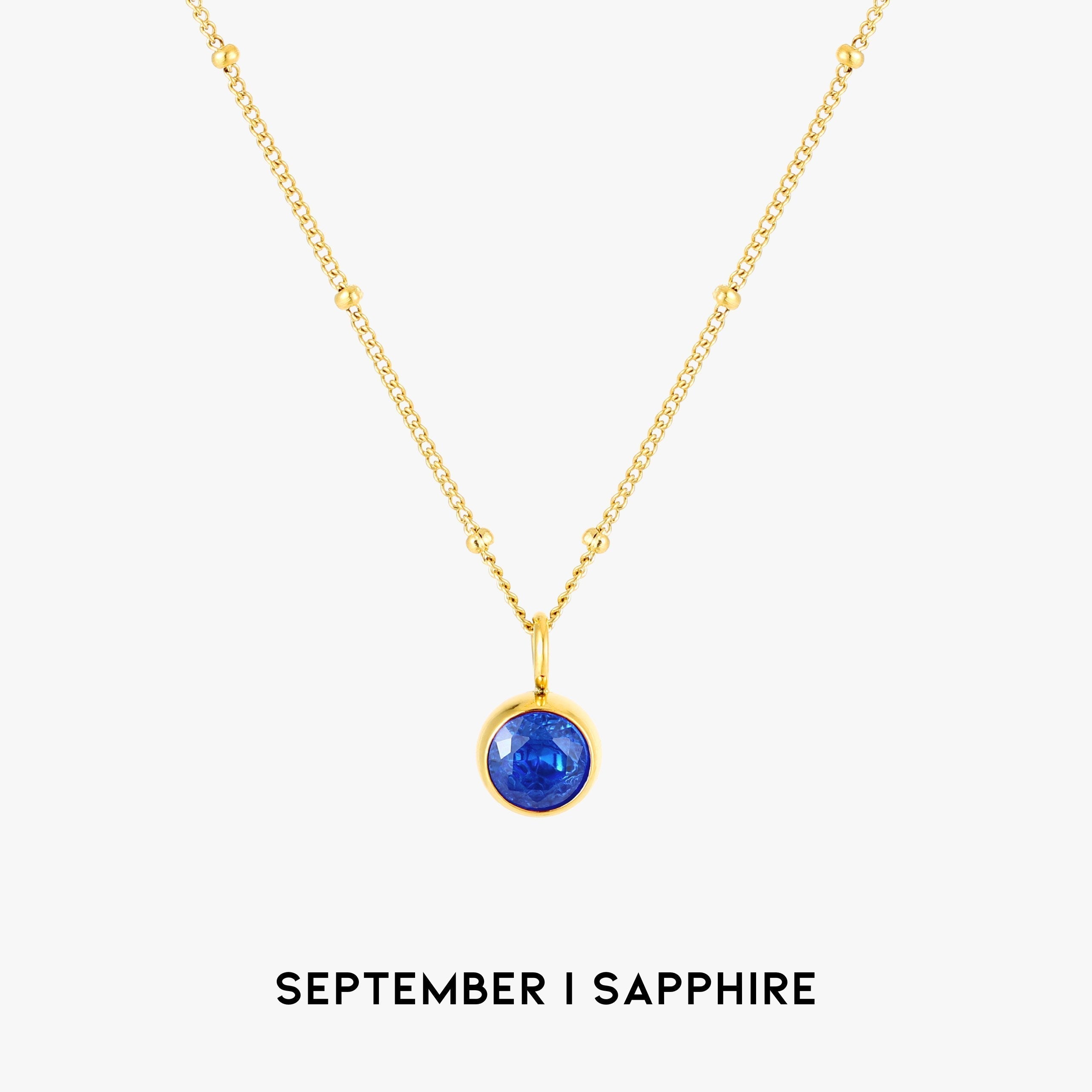 Aurora Birthstone Necklace - Personal & Meaningful