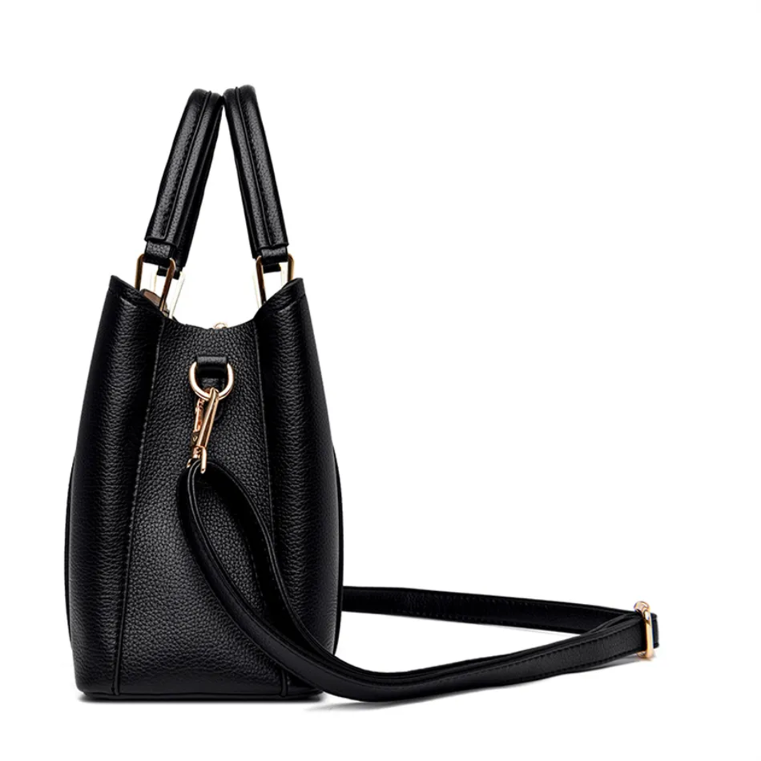 LuxeTote - Stylish PU Leather Tote Bag