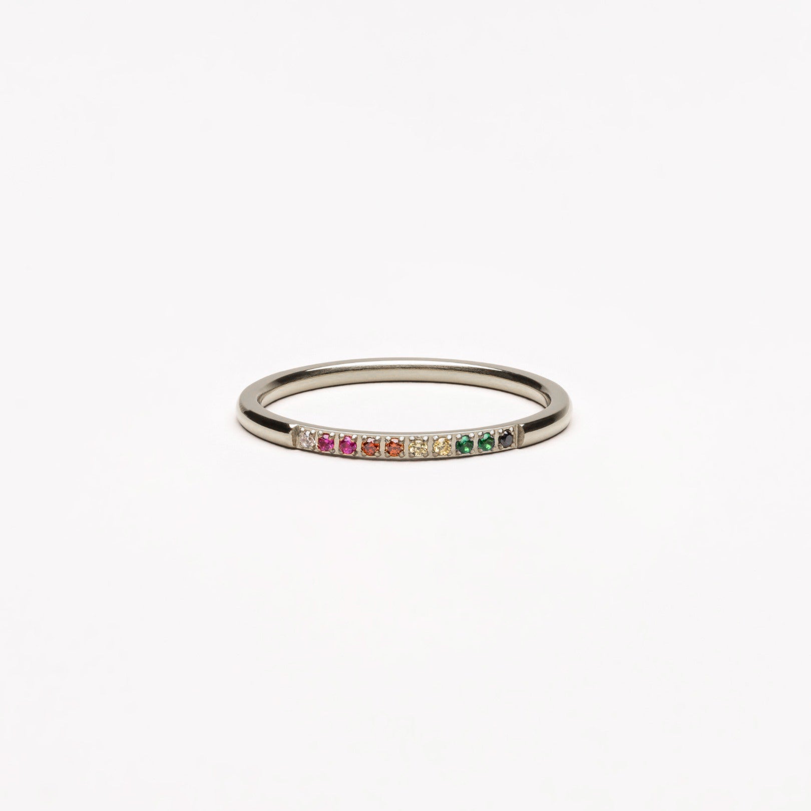 Solene - Gold Ring with Colourful Gemstones for Women