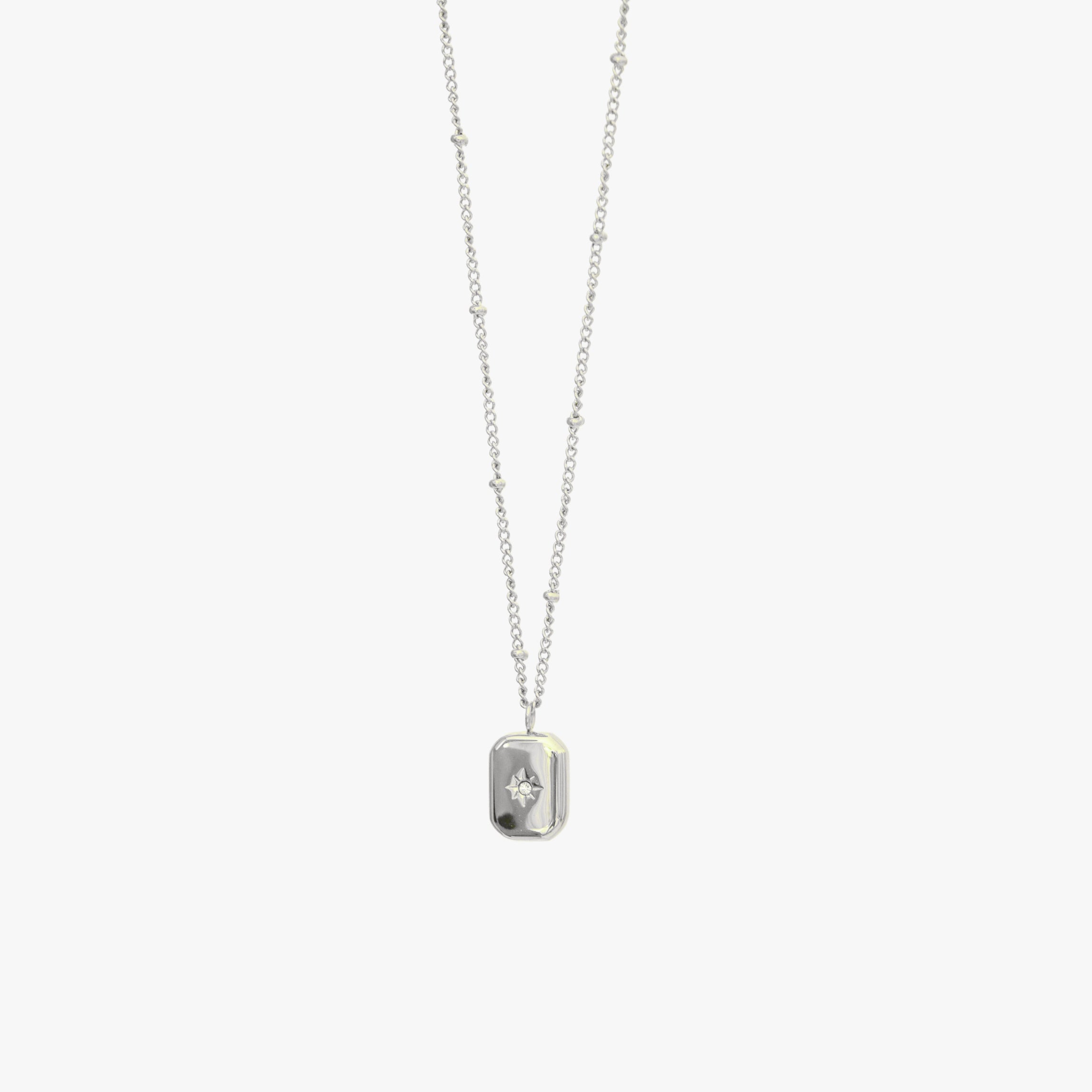 Celeste - Necklace with Radiant Zirconia Stone for Women