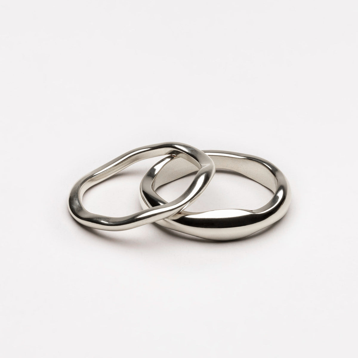 Luna Stackable Ring Set - Elegant Everyday Rings