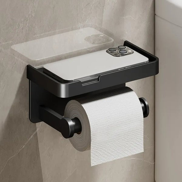 LuxeHold - Multifunctional Toilet Roll Holder