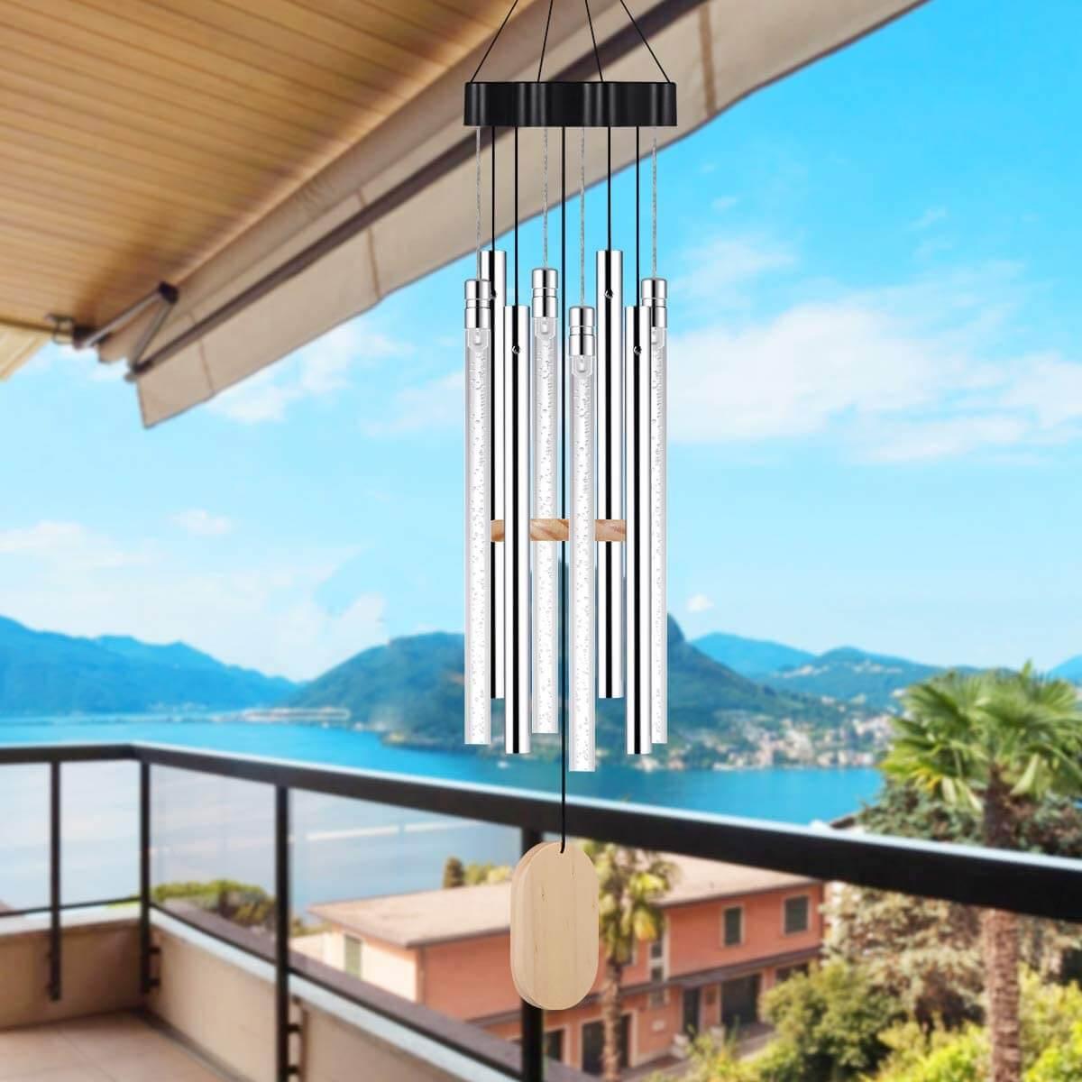 Harmony - Solar Garden Wind Chime with Light