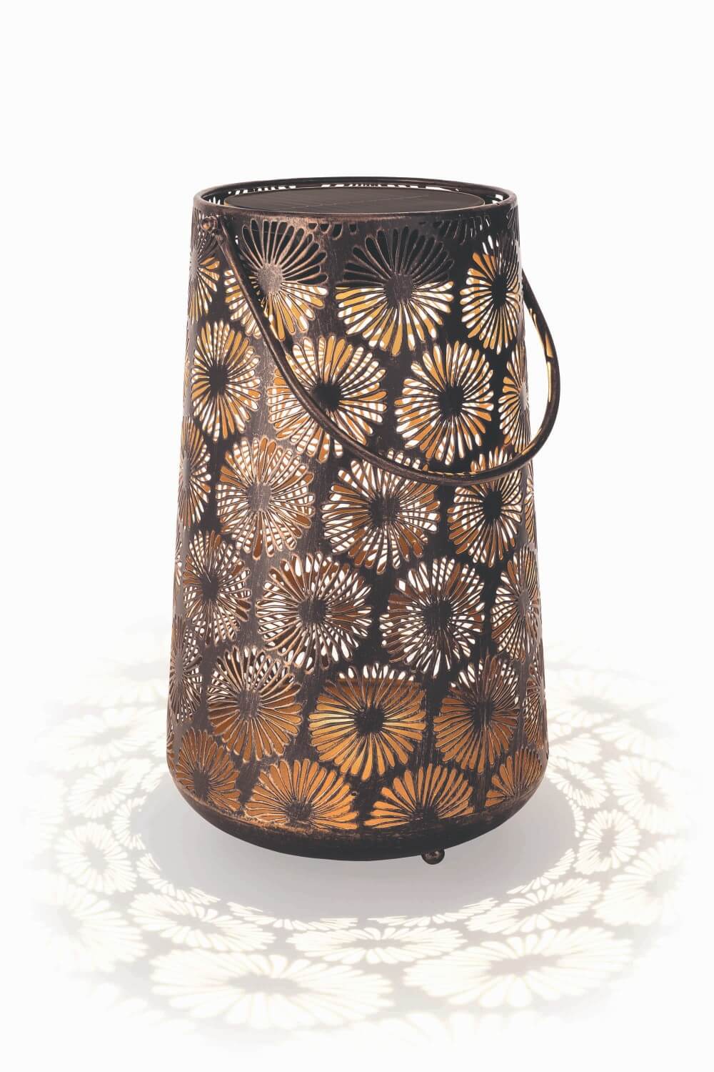 Antic Daisy Solar Lantern - Vintage Garden Light