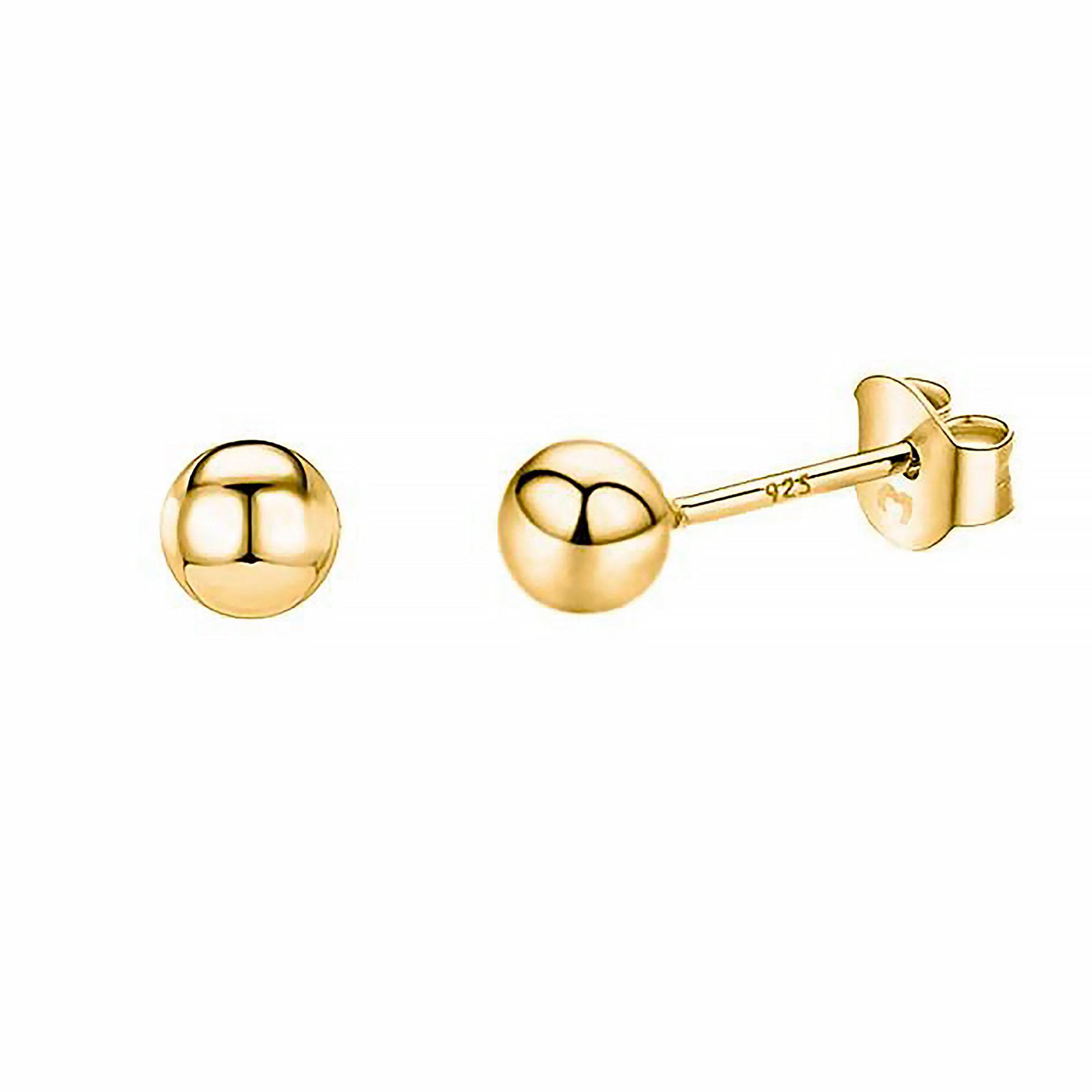 Lunara - Minimalist Silver Stud Earrings