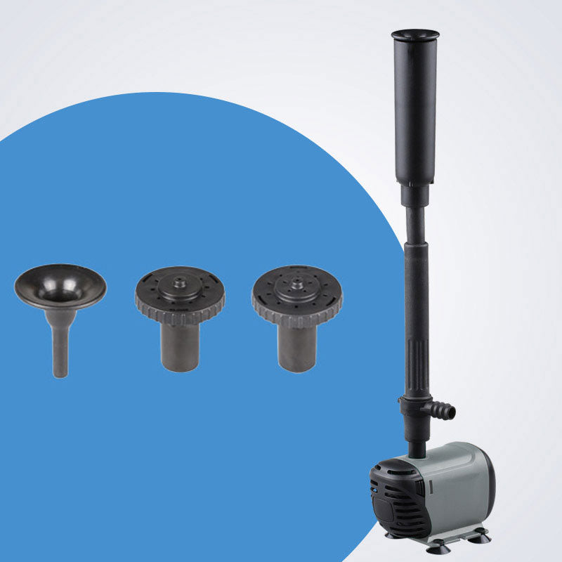 SerenityStream - Garden Fountain Pump with Light