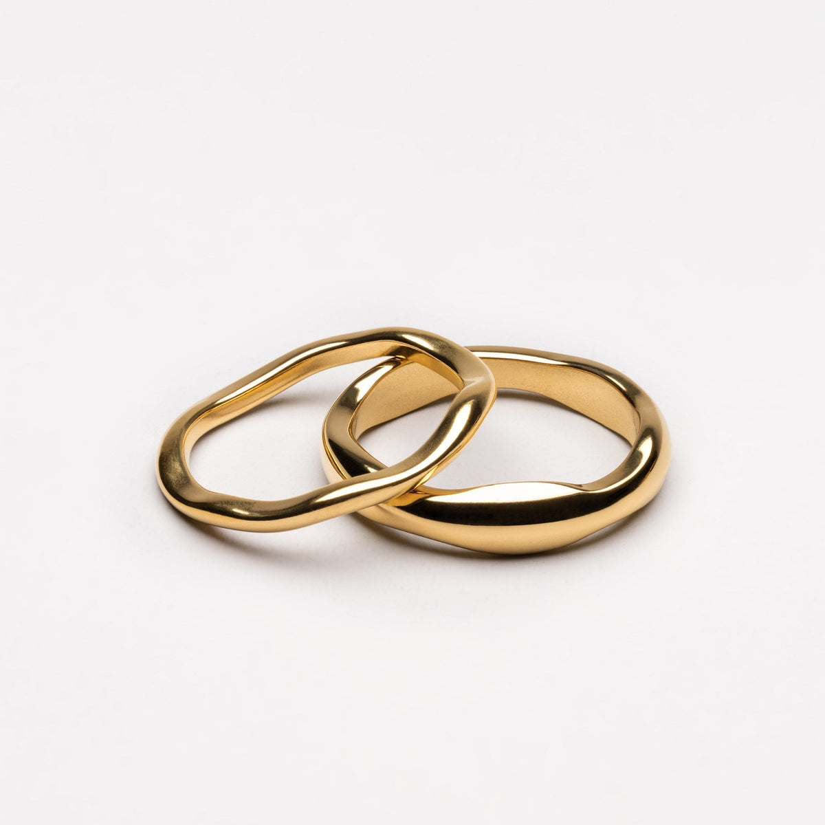 Luna Stackable Ring Set - Elegant Everyday Rings