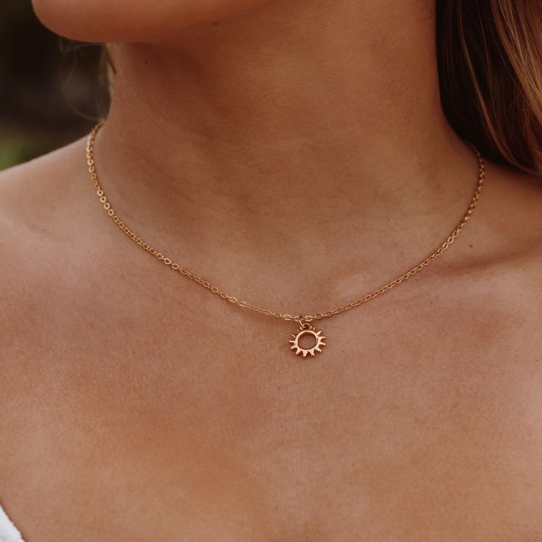 Solara - Sun Pendant Necklace for Women