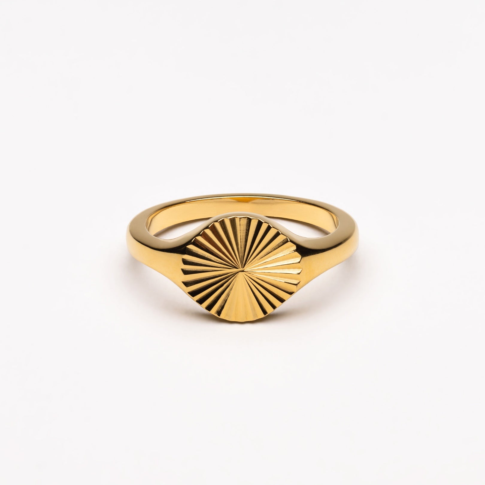 Solara - Sunlight Signet Ring for Women
