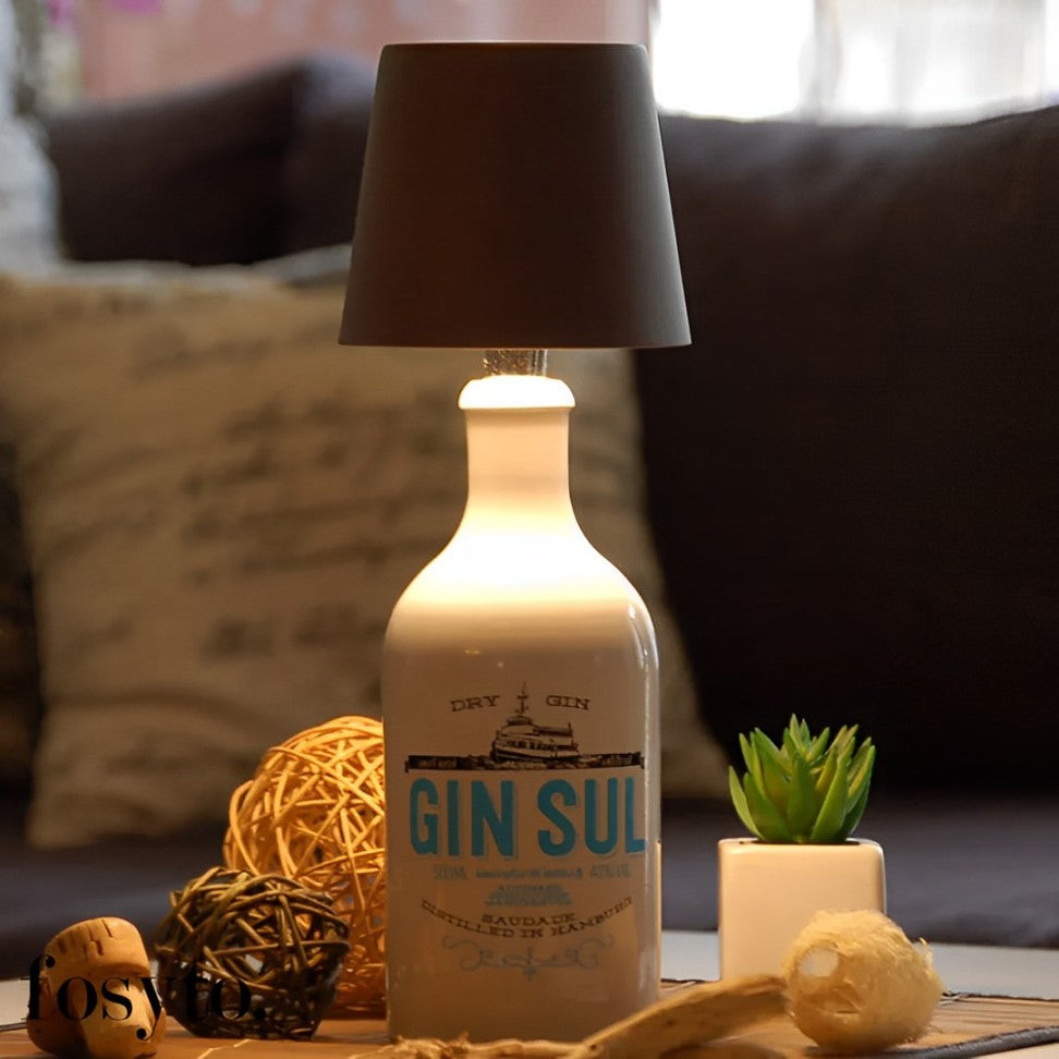 Wireless Bottle Lamp - Rechargeable Light