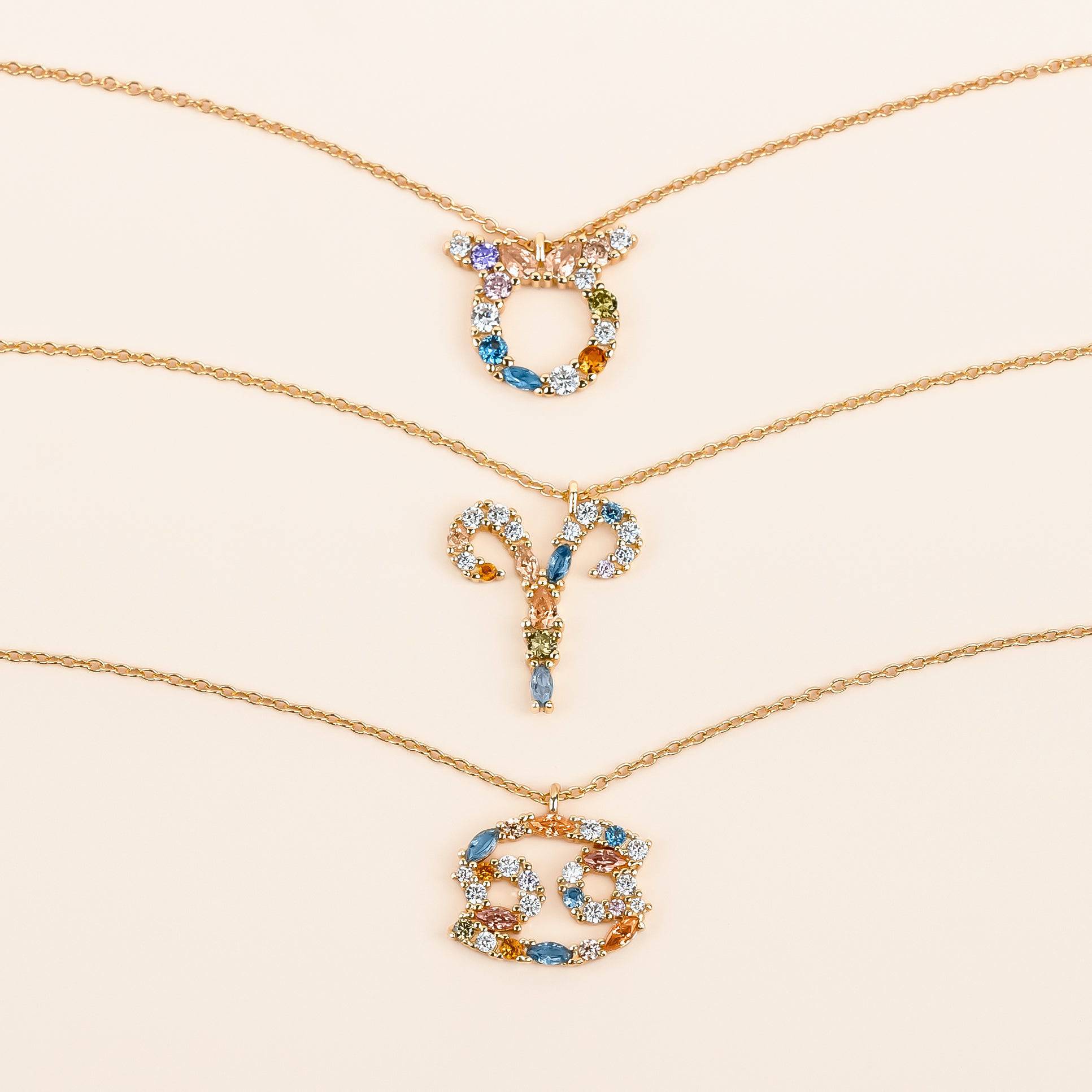 Celestia - Zodiac Star Sign Necklace for Women