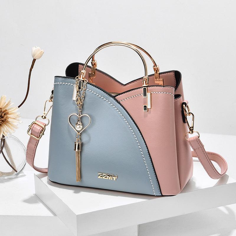 EleganceCarry Tote - Luxury Leather Shoulder Bag for Women