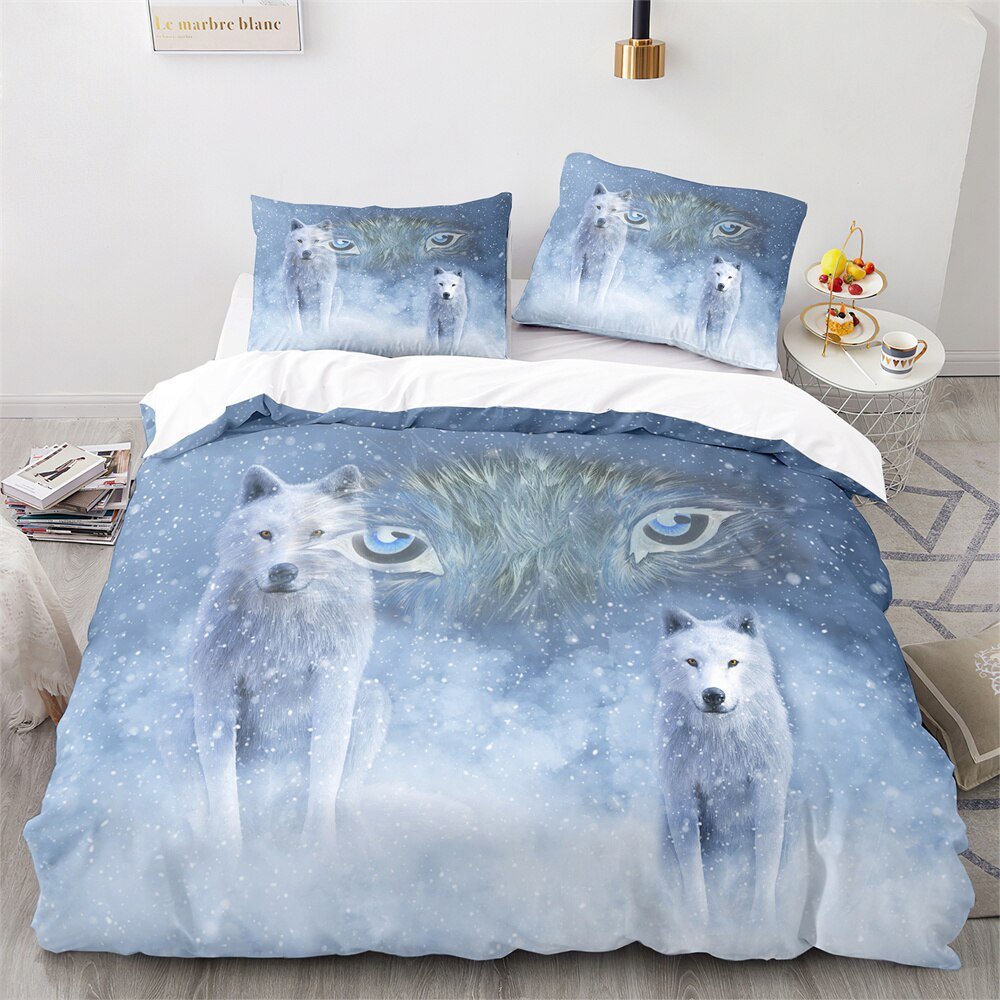 Kids Wolf Duvet Cover - Soft & Cosy