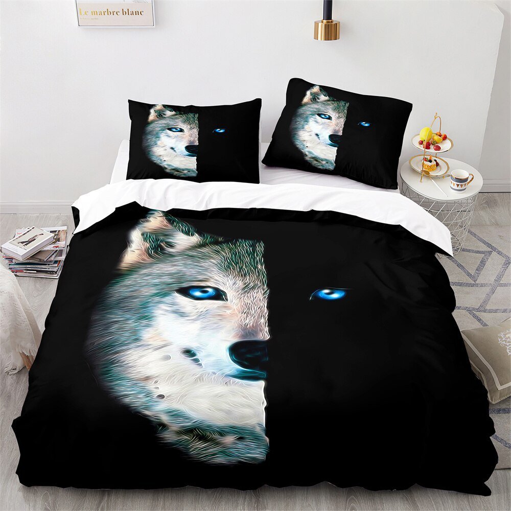 Kids Wolf Duvet Cover - Soft & Cosy