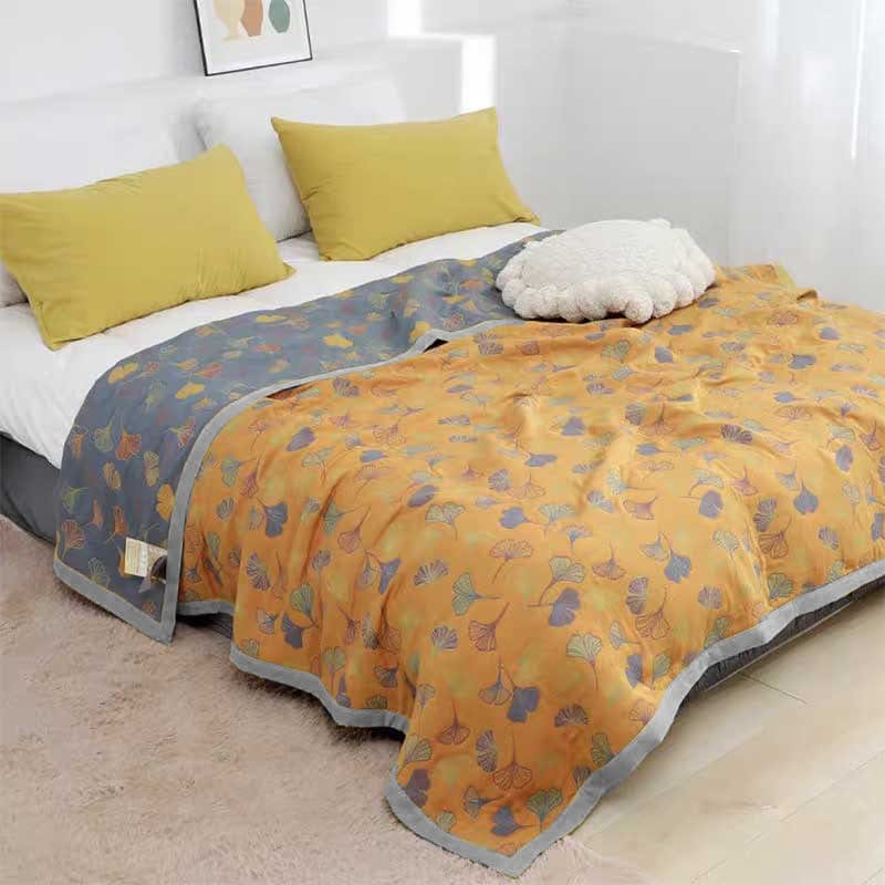 Luxury Leaf Duvet - Premium Cotton