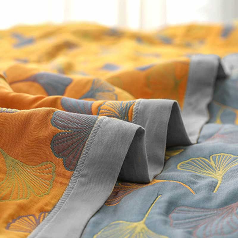 Luxury Leaf Duvet - Premium Cotton