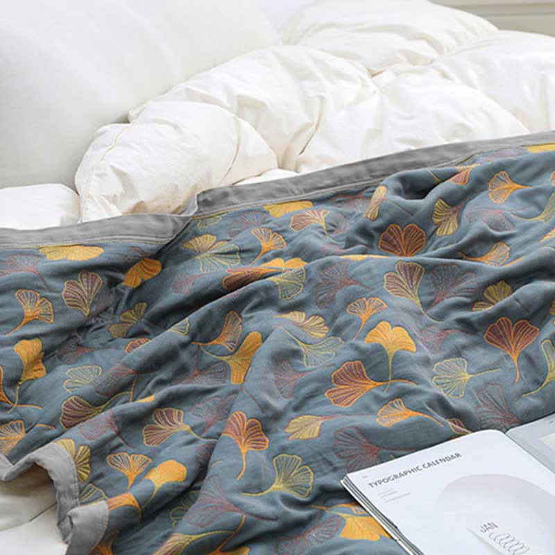 Luxury Leaf Duvet - Premium Cotton