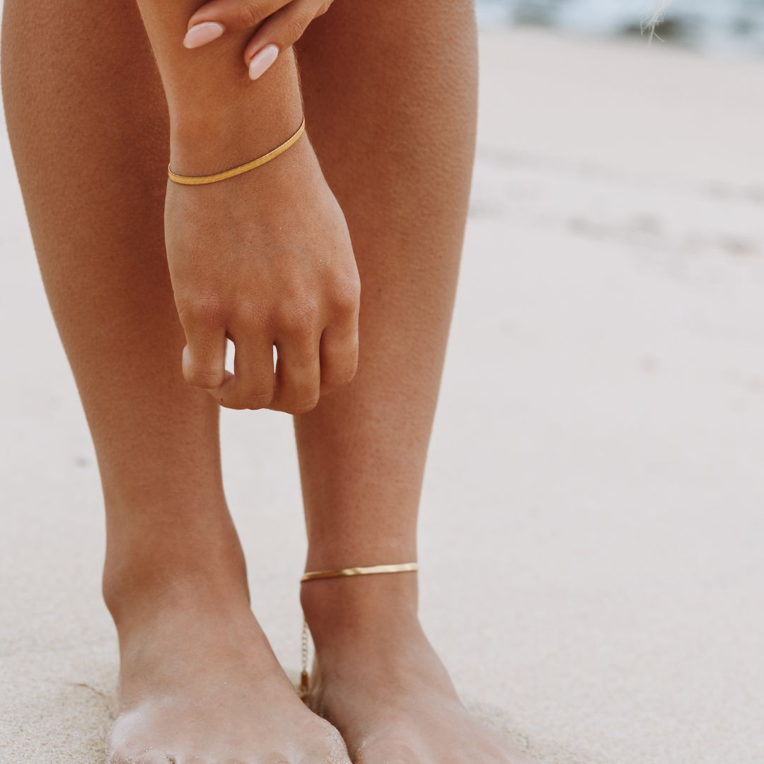 Lana - Herringbone Chain Bracelet for Women