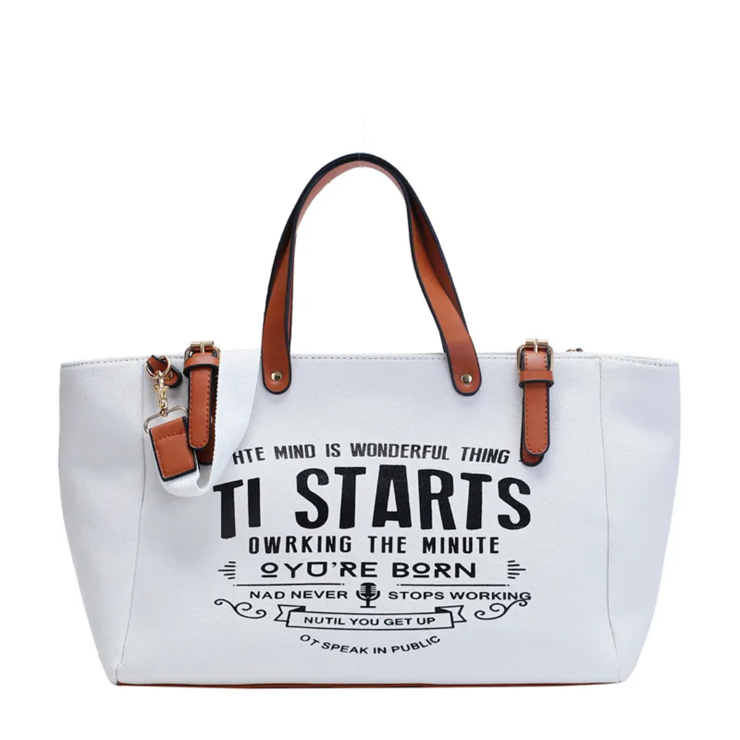 Lexie - Spacious Canvas Tote