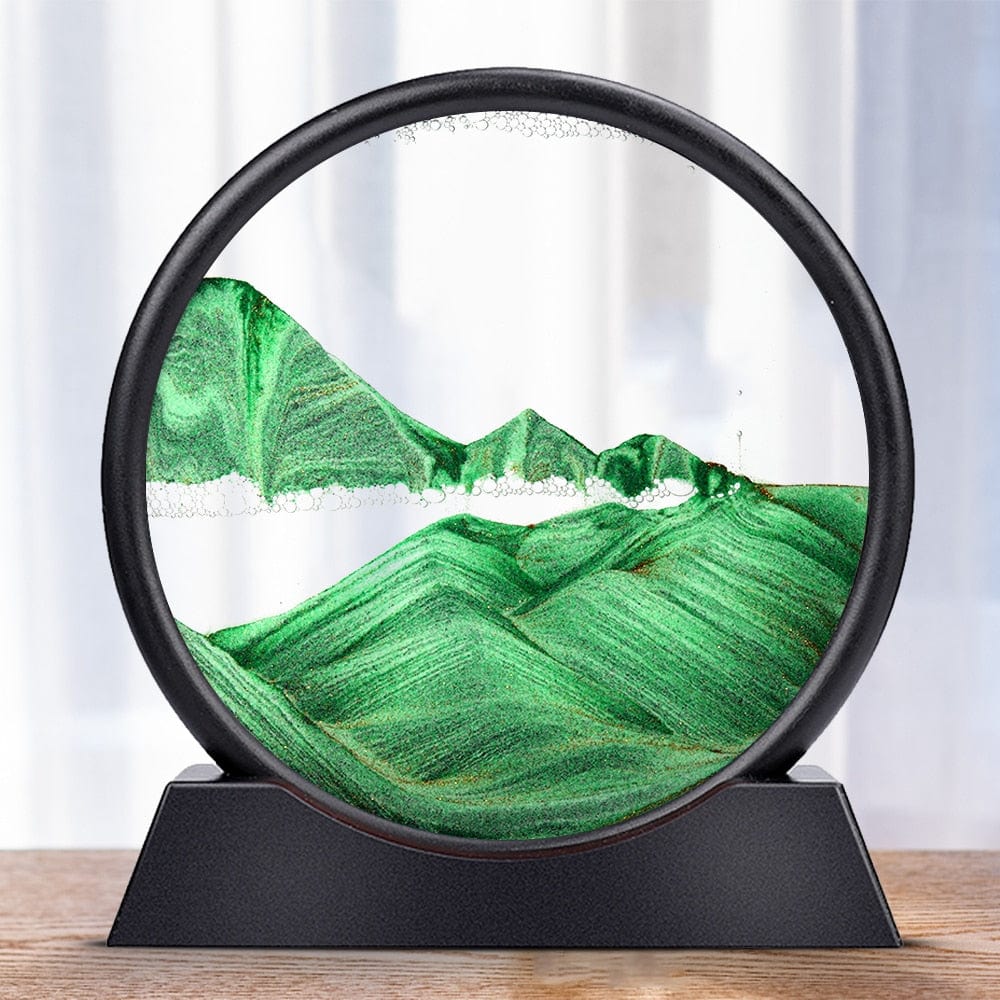 SereniSand - Moving Sand Art Glass Decor