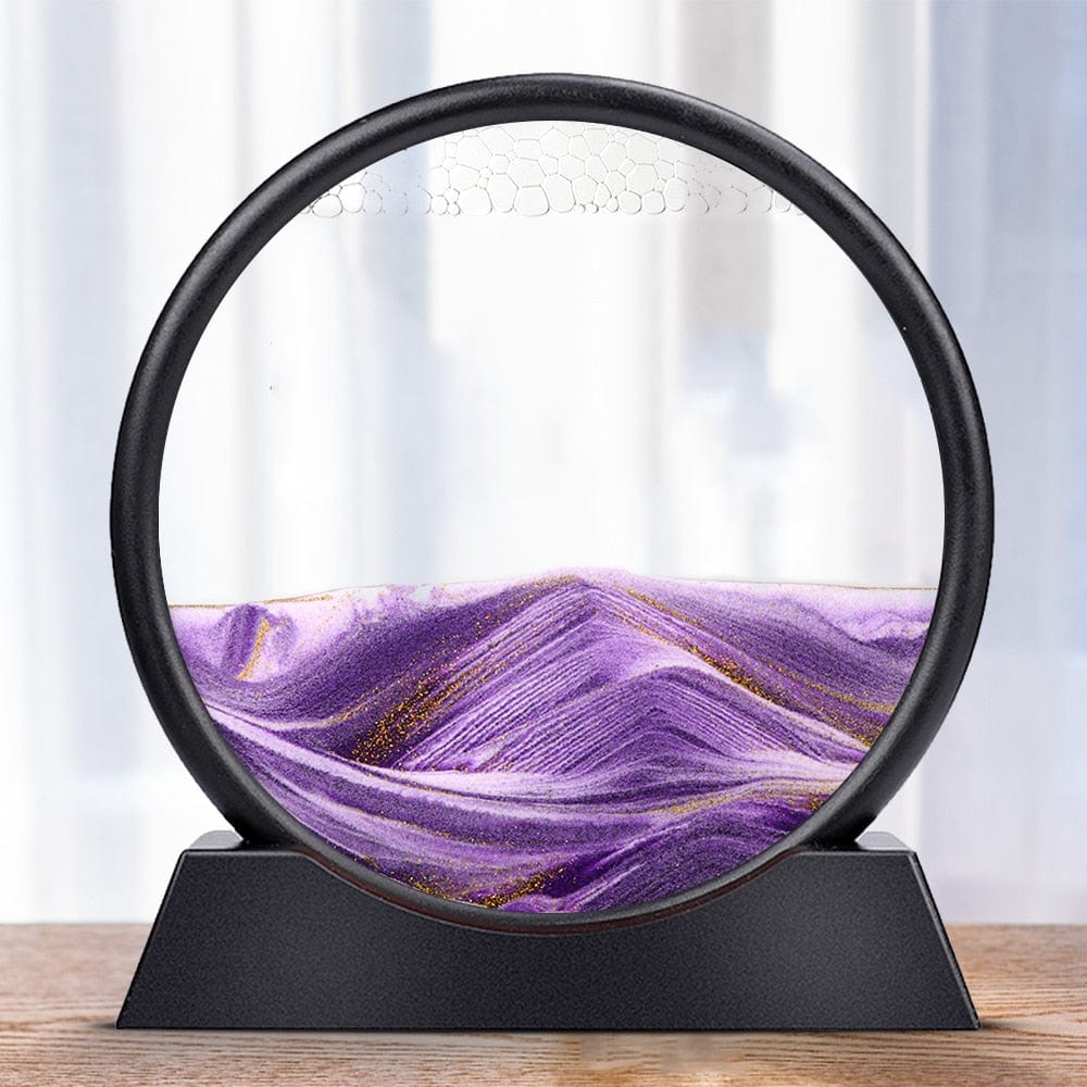 SereniSand - Moving Sand Art Glass Decor