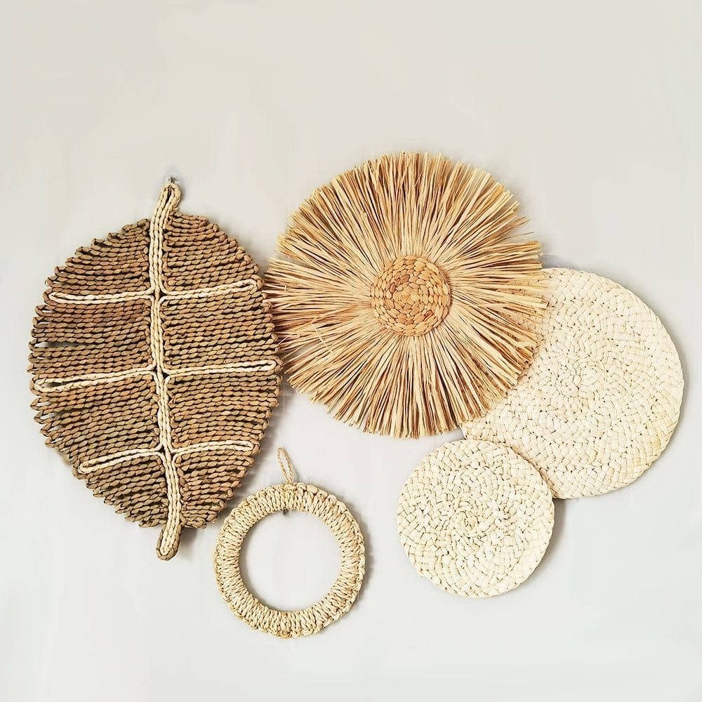 NatureNest - Bohemian Rattan Wall Decor