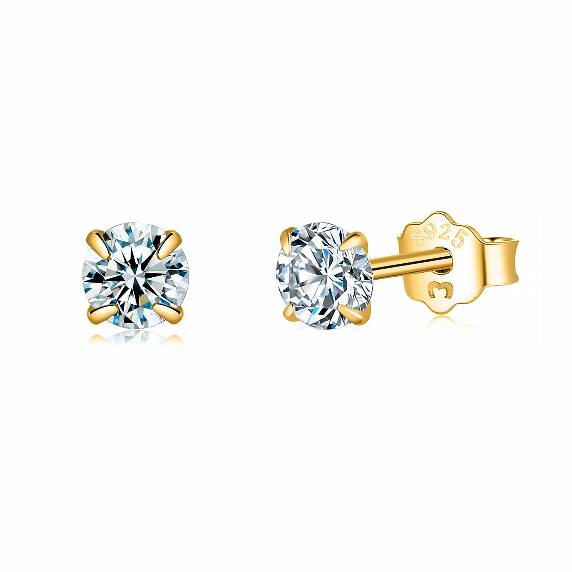 Lynette - Zirconia Stud Earrings for Women