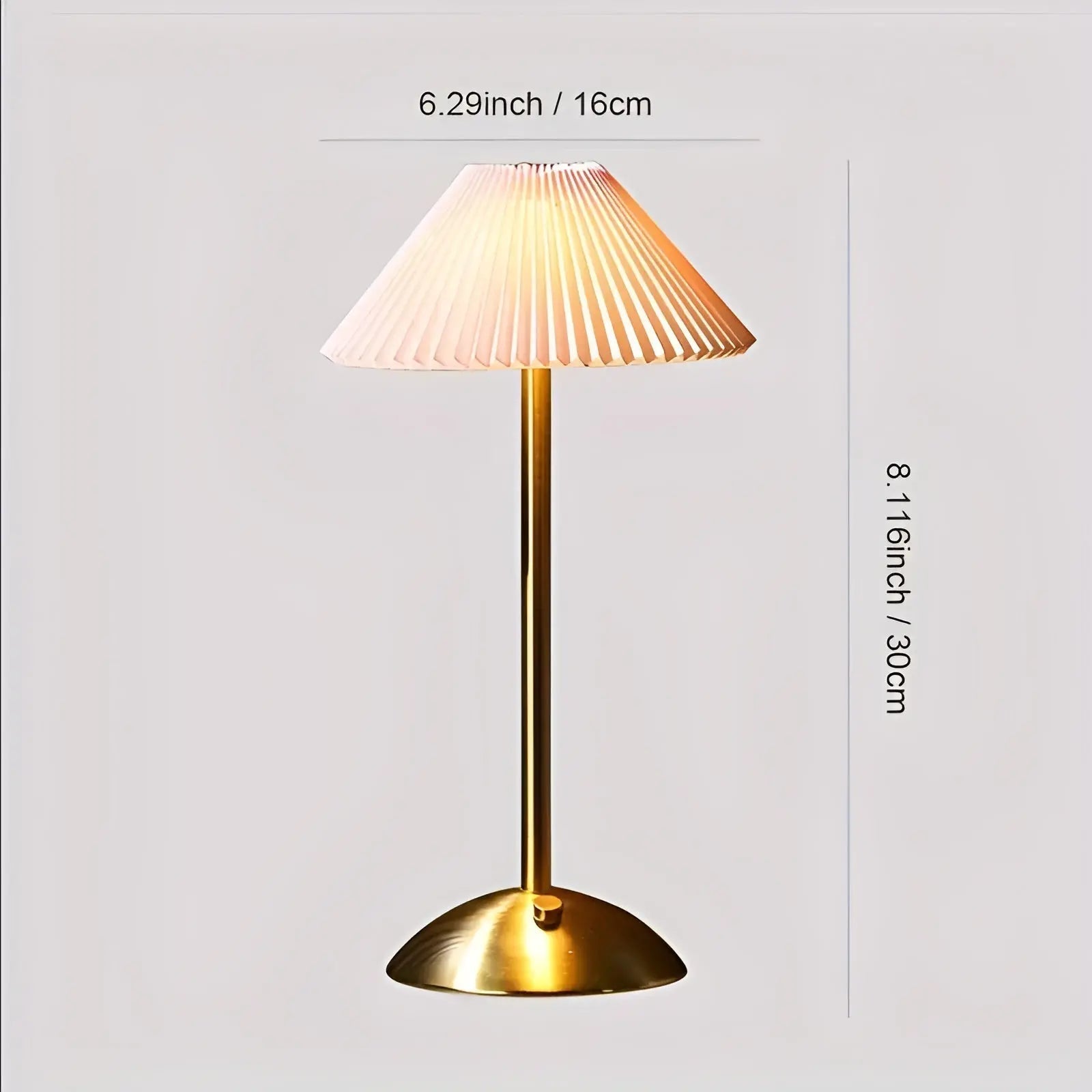 VersaLight Cordless Table Lamp - Metal Design