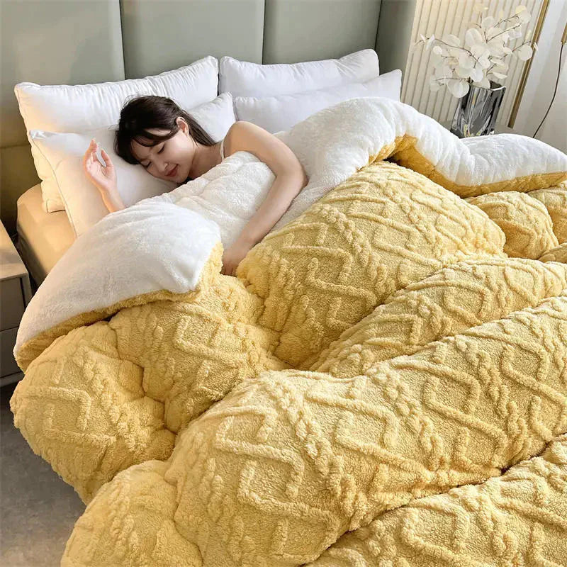 SereneSleep Winter Duvet Cover - Cozy Fleece Set
