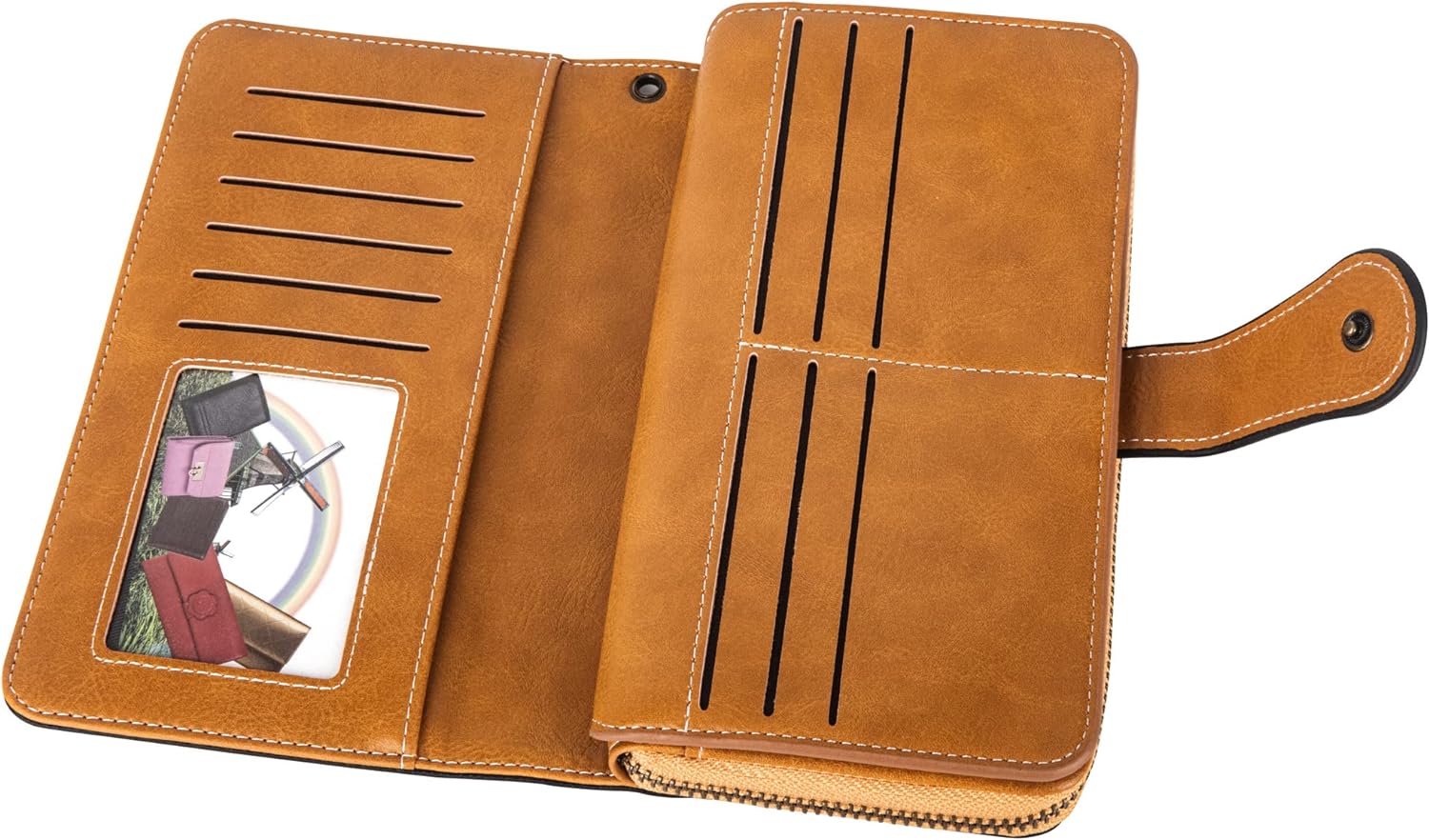 LeatherMax - RFID Leather Wallet with Wrist Strap