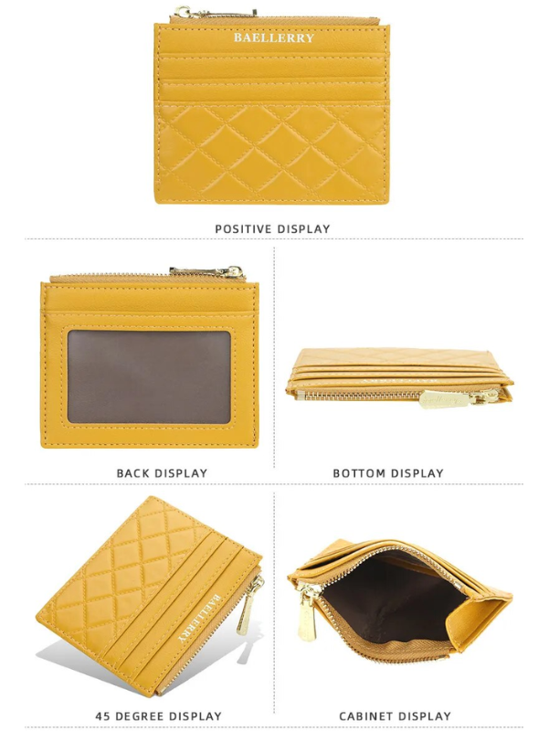 CardMate - Stylish Quilted Mini Card Holder