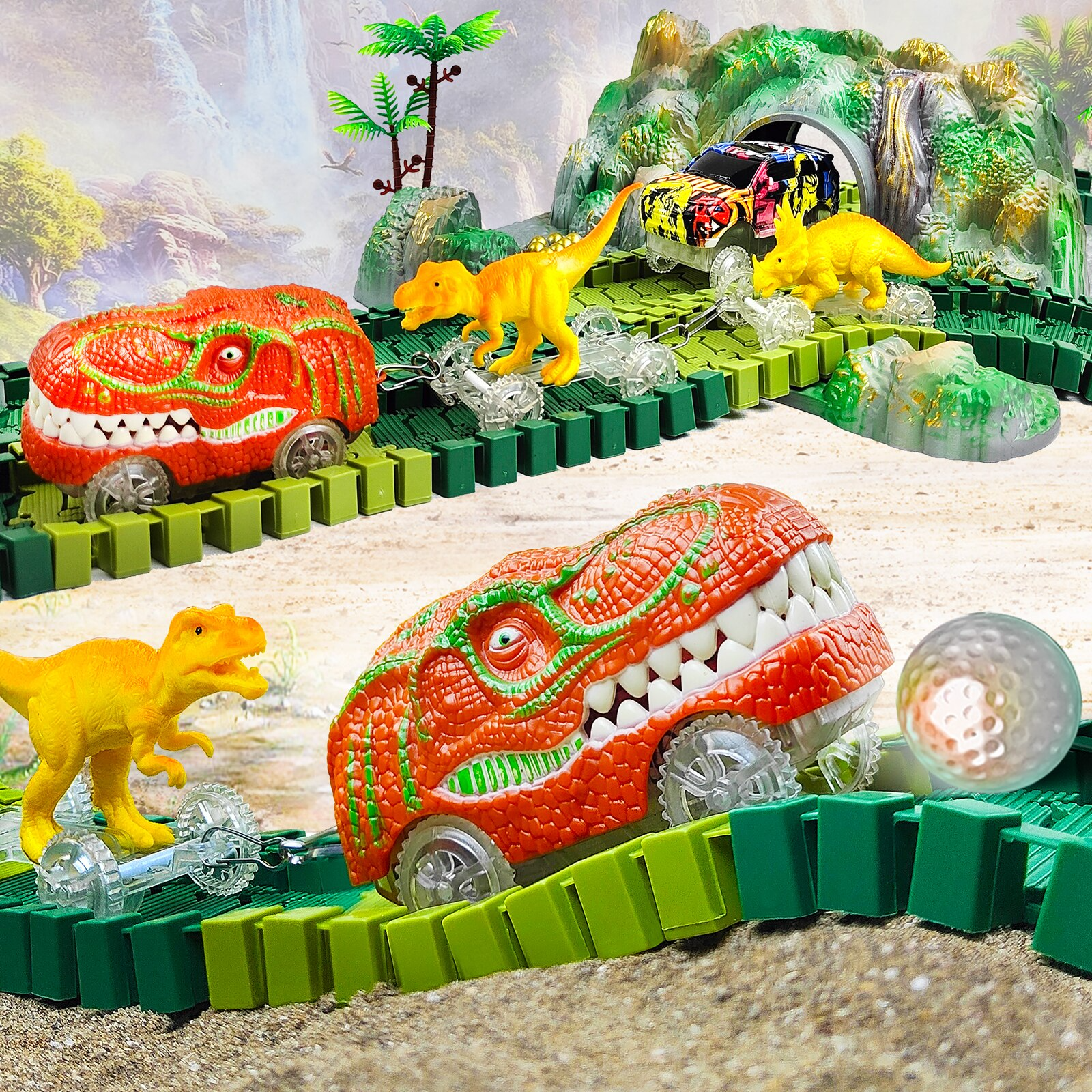 DinoExpress - Dinosaur Train Track Set