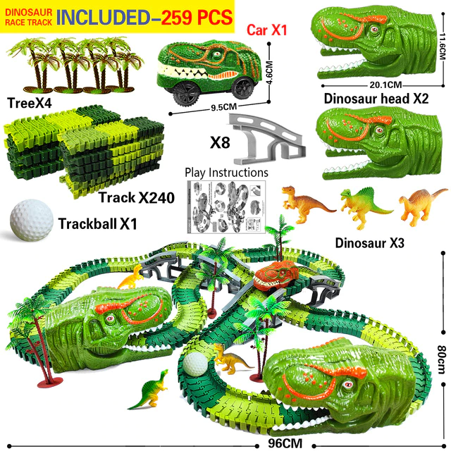 DinoExpress - Dinosaur Train Track Set