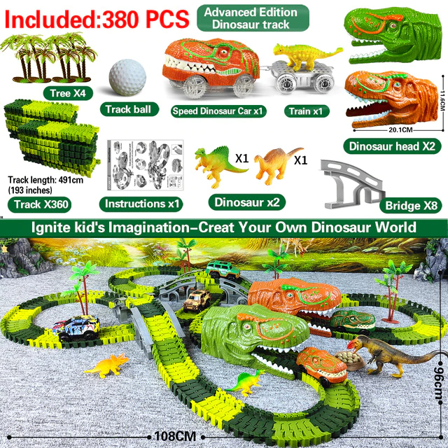 DinoExpress - Dinosaur Train Track Set